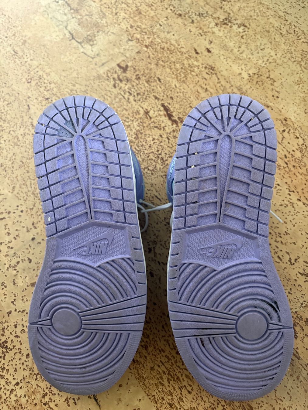 Jordan Scarpe da uomo: Nike Jordan 1 Mid Purple Aqua – Usato da Büren zum hof venduto da jon_y6zc 3