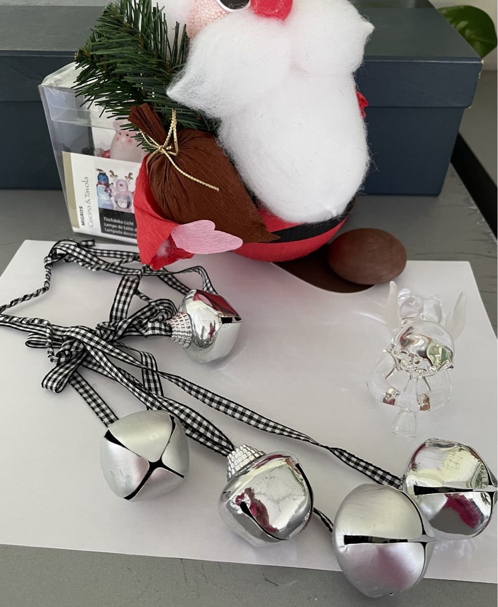 Tutte le decorazioni: Weihnachtsdeko, Samichlaus, Engel, Glöcklein – Nuovo (secondo la descrizione) da Au ZH venduto da Jaggy4 4
