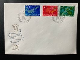 FDC Liechtensteiner Sagen I (20.4.1967)