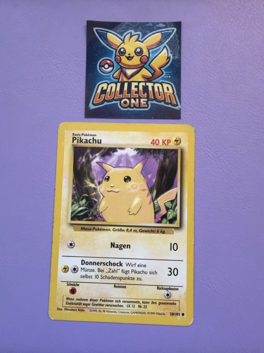 Pokémon Carte collezionabili: Pokemon Baseset Pikachu 1998 – Usato da Lommiswil venduto da CollectorOne