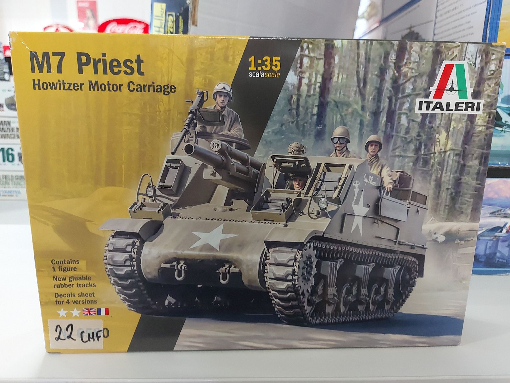 Kit di modellismo & Modellini statici: M7 Priest Howitzer – Usato da Baden venduto da thailega