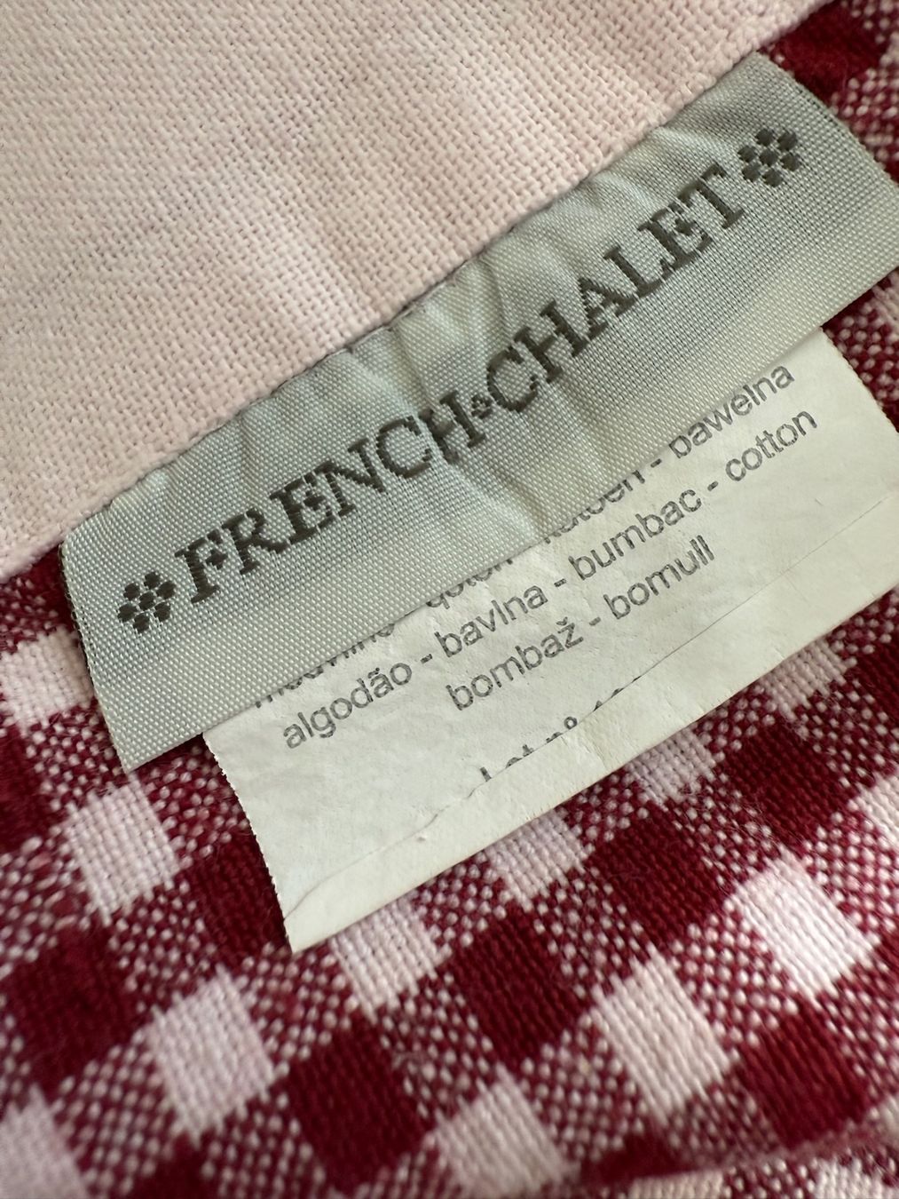 Altra biancheria da tavola: French Chalet - Nappe - 150x 150 cm – Usato da Sion venduto da accroshoes 3