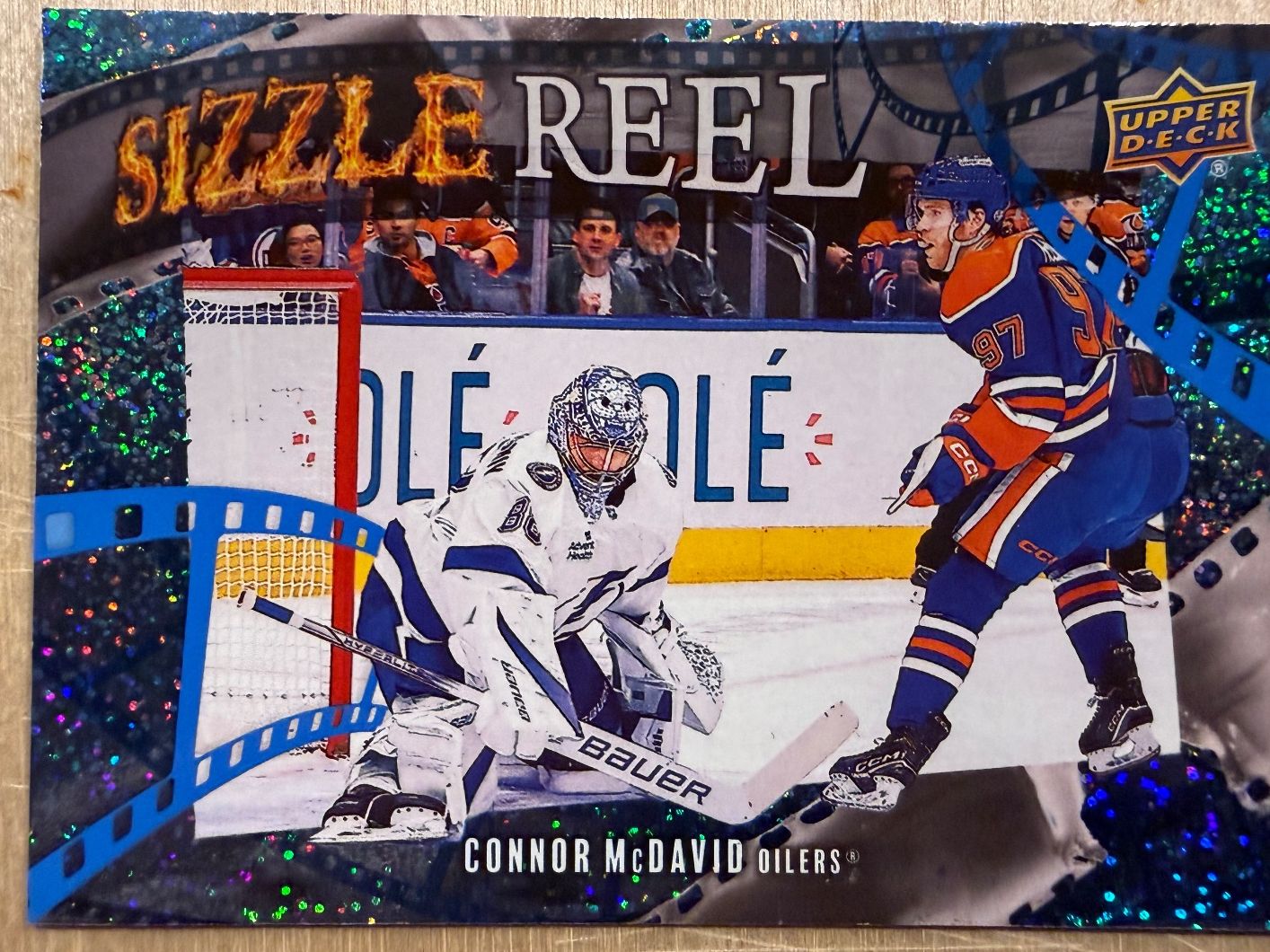 NHL Carte collezionabili: Connor McDavid Oilers Sizzle Reel SPECKLE – Nuovo (secondo la descrizione) da Bellach venduto da OnlyCards