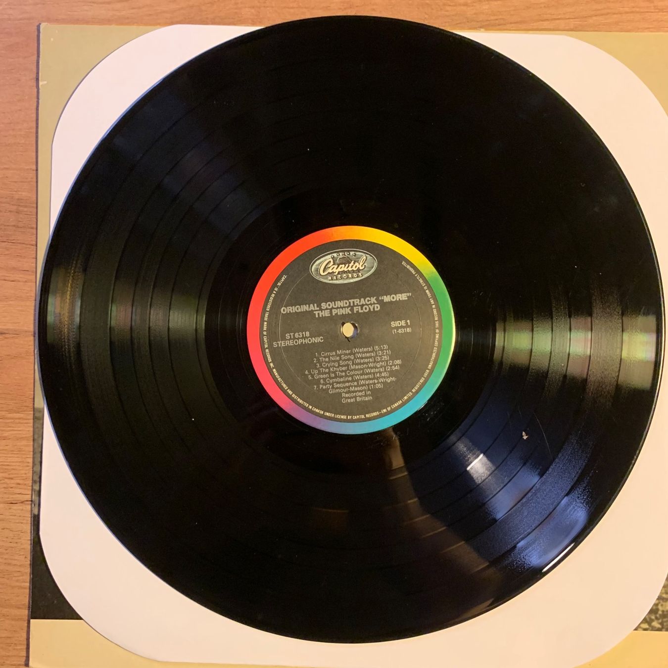 Vinyles: PINK FLOYD - MORE...RE CA...VG+/VG+ – D'occasion à Gals par Diskopatshop 2