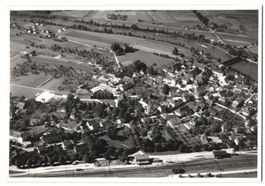 Fotografie Wangen / Aare, Fliegeraufnahm