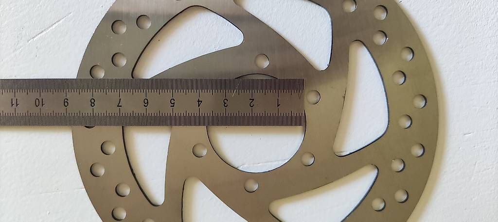 Pezzi di ricambio: Bremsscheibe 140mm 6 Loch – Usato da BASEL venduto da E-Bro.Electro 2