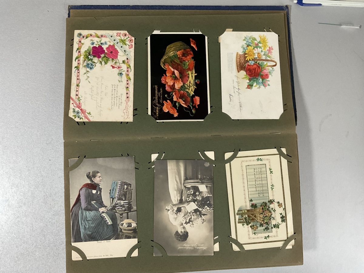 Album: Altes Album mit ca. 200 alten Karten – Usato da Steinhausen venduto da Leo.1957 4