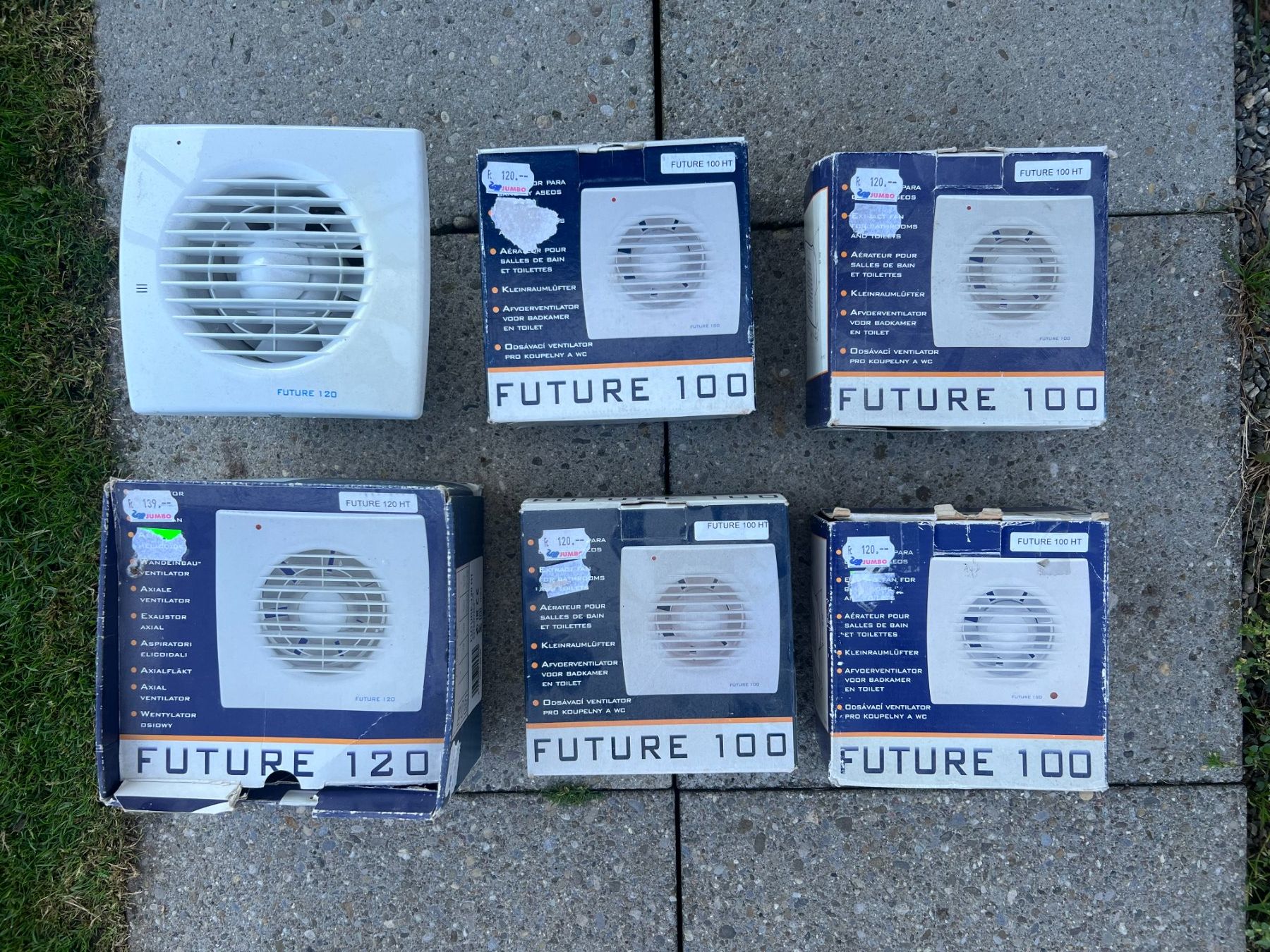 Ventilatoren: Abluftventilatoren FUTURE 100 HT & FUTURE 120 HT – Neu (gemäss Beschreibung) aus Lufingen von luc_g6rv