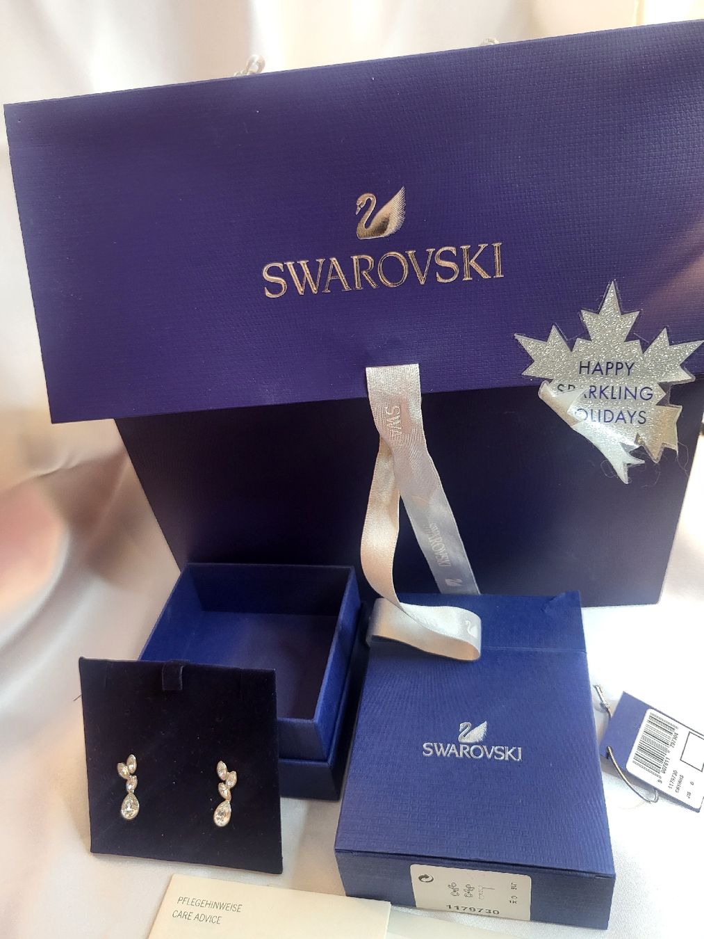 Swarovski Orecchini pendenti & Orecchini a lobo: NEUE Swarovski Ohrringen  – Nuovo e nell'imballaggio originale da Hellbühl venduto da d.d.d.125 2