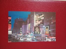 AK USA New York Time Square Nachtaufnahme