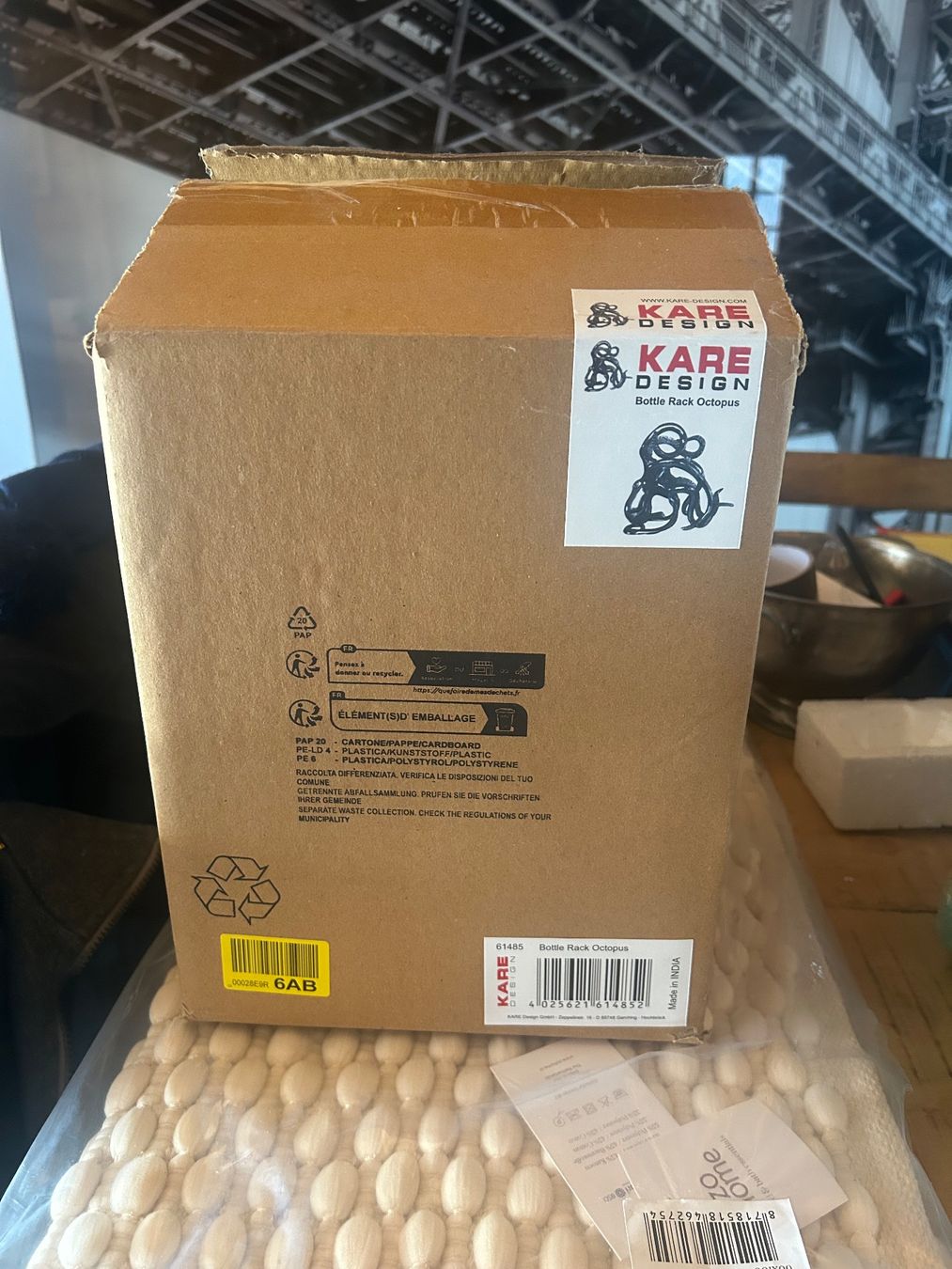 Kare Toutes les décorations: Kare Design porte bouteille – Neuf avec emballage d'origine à Val-d'Illiez par Dombou 1
