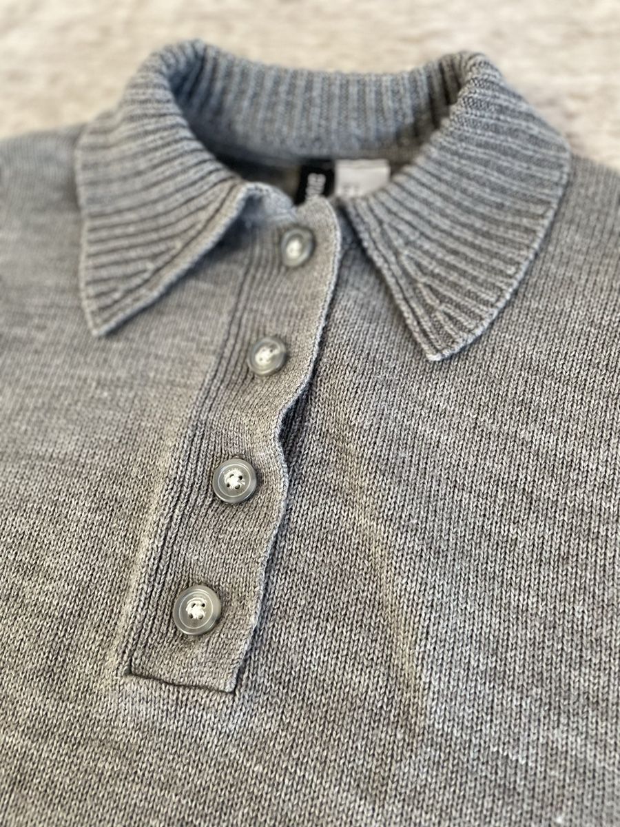 H&M Maglioni & Felpe: Grauer Polo-Strickpullover – Nuovo (secondo la descrizione) da Rheineck venduto da cha_p9qy 2