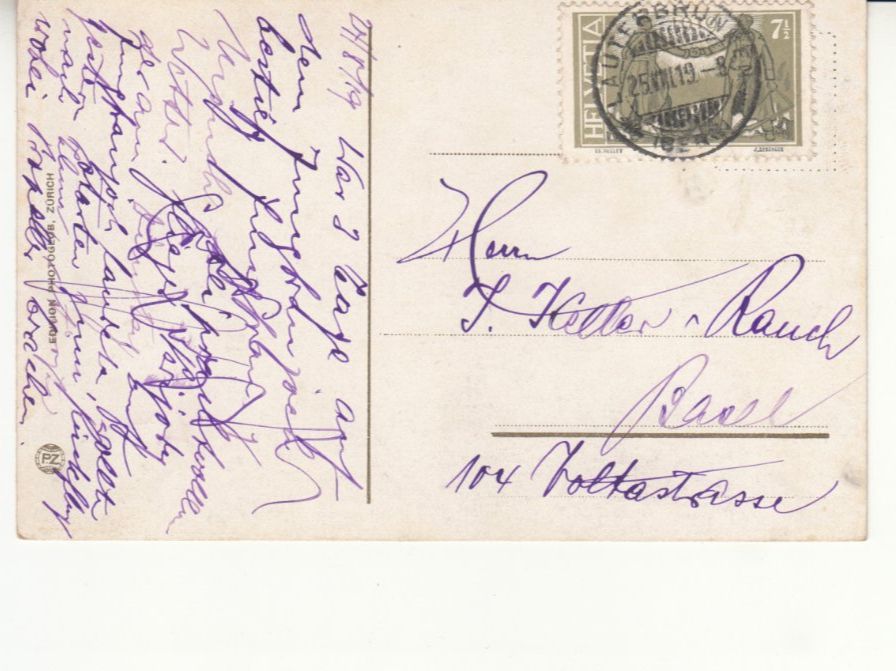 Cartoline postali: Lauterbrunnen 1919 – Usato da Bürglen TG venduto da StampGraf 1