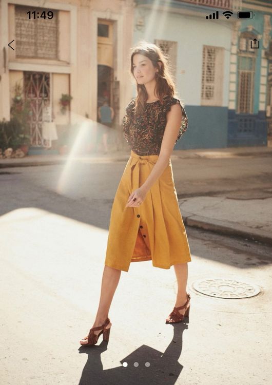 Sézane skirt, size 38 Kaufen auf Ricardo