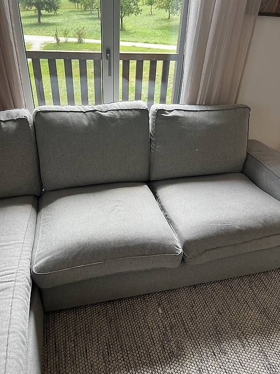 Ikea Sofas: 3er-Sofa hellbrau - Ikea KIVIK – D'occasion à Ohmstal par M1V4RS9G 3