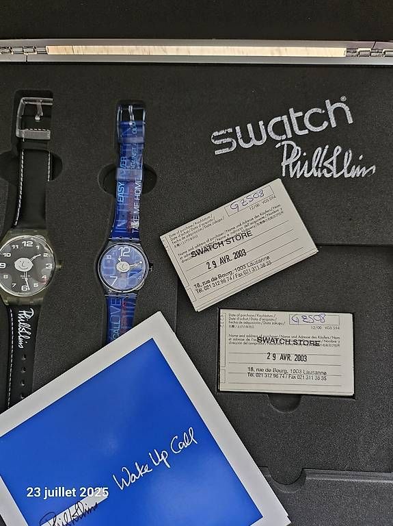 Orologi: Coffret Swatch Phil Collins  – Usato da Prilly venduto da blu_wn6f 4