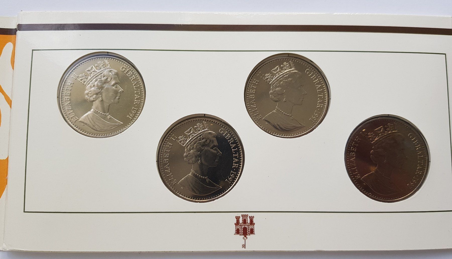 Tutti le monete: Gibraltar 1 Crown 1992 Olympic Games 8 C – Usato da Rotkreuz venduto da Swiss-Coins 1
