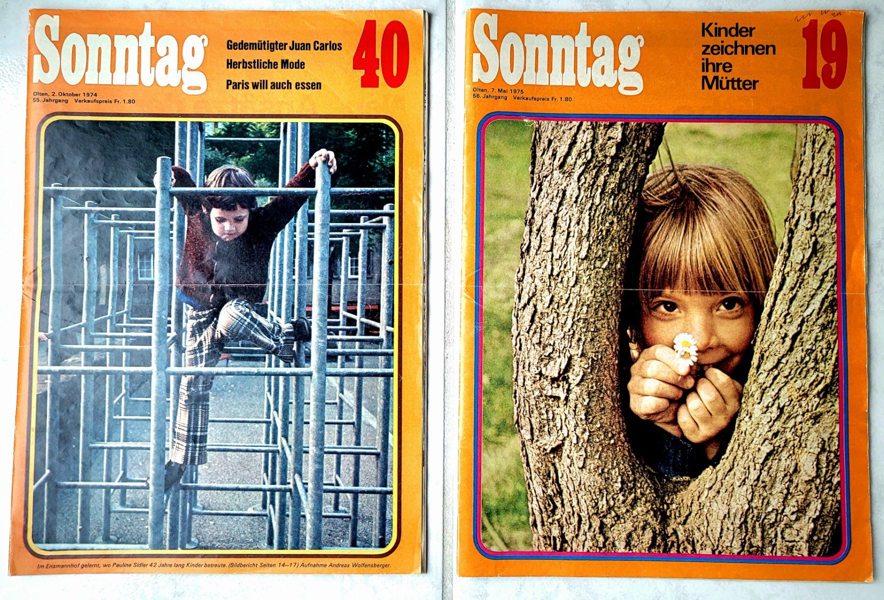 Zeitschriften & Magazine: 6 Vintage Hefte 'Sonntag' – Gebraucht aus Oberuzwil von rtr_wp6m 1