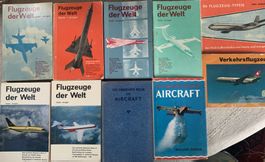 Lot Flugzeuge der Welt, Observers Book of Aircraft, u.ä.