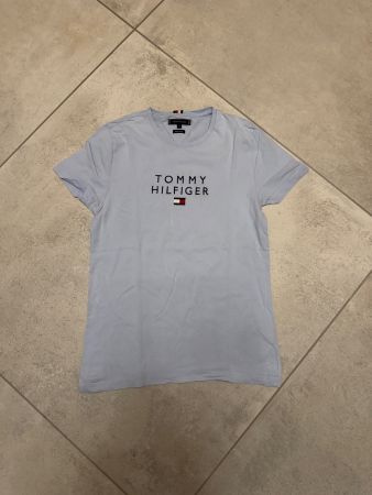 T-Shirt Tommy Hilfiger blau Grösse M ORGANIC COTTON