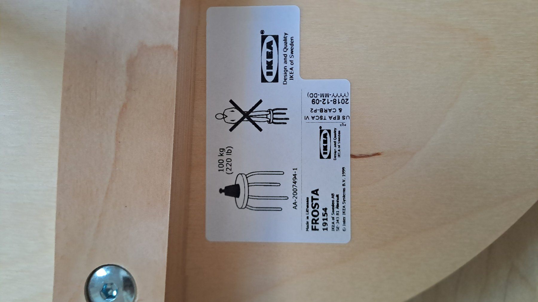 Ikea Hocker: Hocker von Ikea 2 Stk – Neu (gemäss Beschreibung) aus Eschenbach SG von Amarilis4 2