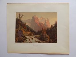 Wetterhorn Chromolitho