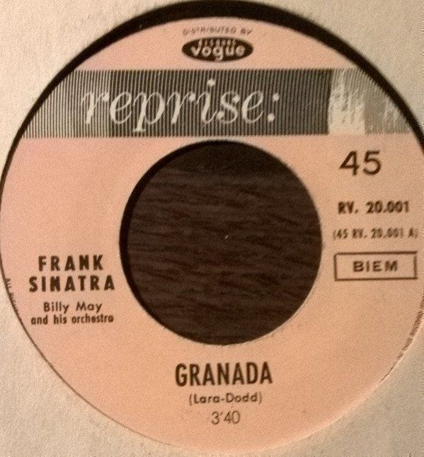 Dischi in vinile: Frank Sinatra - Granada (7", Single) – Usato da Genestrerio venduto da TheMad
