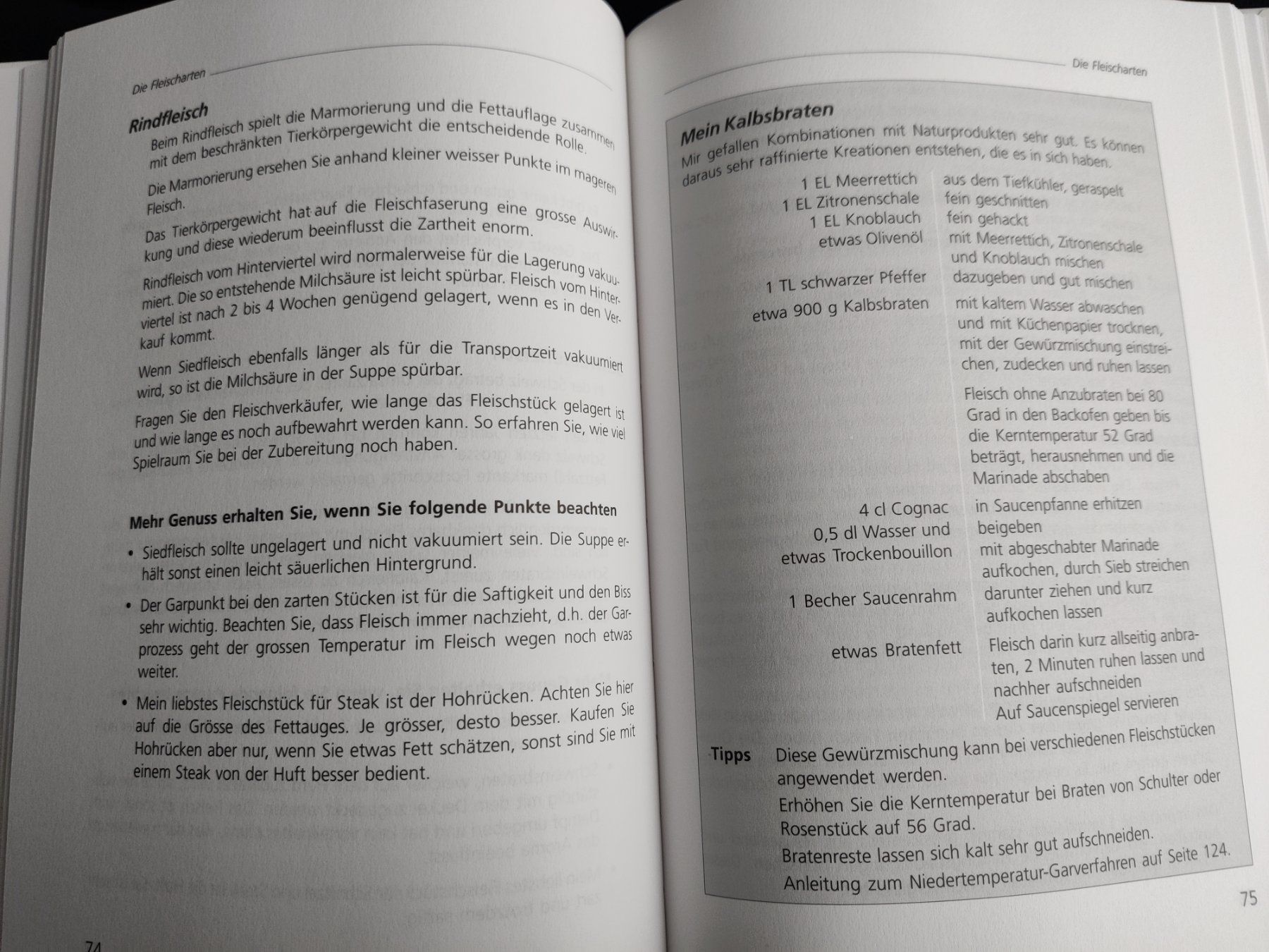 Bücher: Intelligente Küche / Genuss, Freude mit Fleisch / 2006 – Gebraucht aus Muttenz von Negnuja 2
