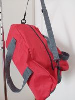 Rote Sporttasche / Reisetasche Baumwolle 50x25x23cm L/B/H
