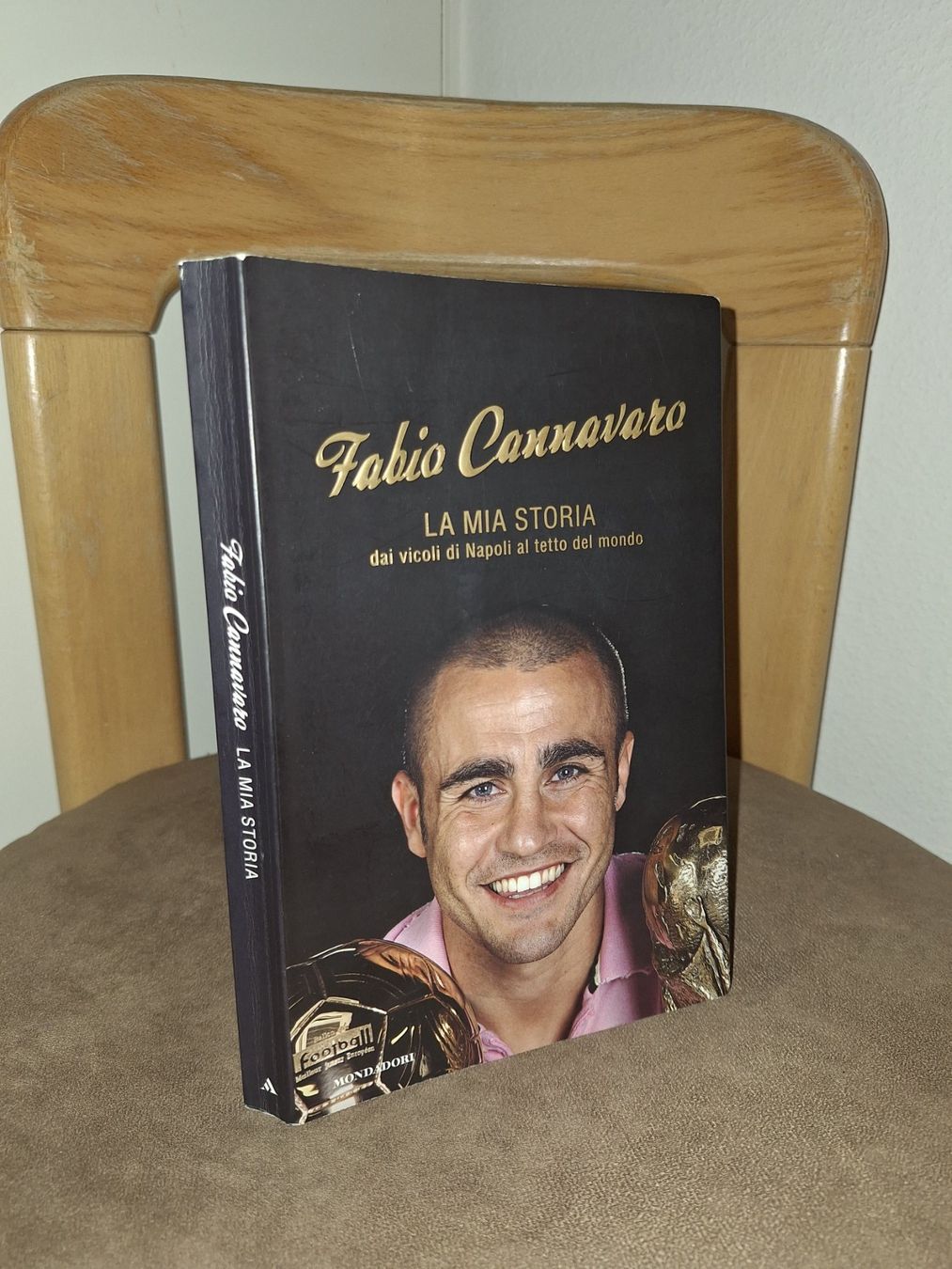 Libri: Fabio Cannavaro Biographie "LA MIA STORIA" – Usato da Basel venduto da emi_8nzm