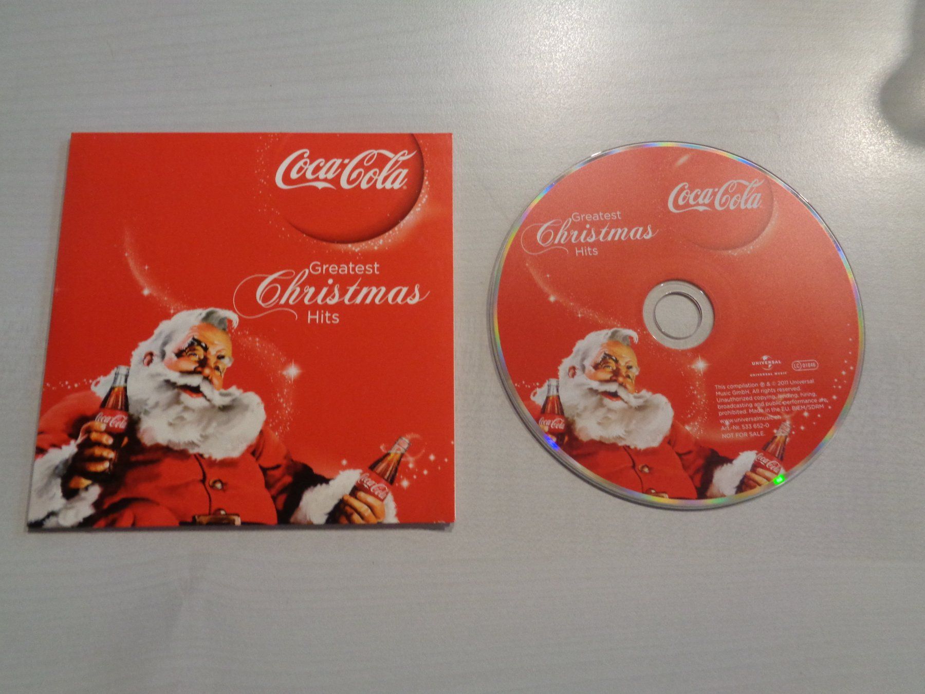 CD: CD Coca Cola / Greatest Christmas Hits – Usato da Birsfelden venduto da Albatros55