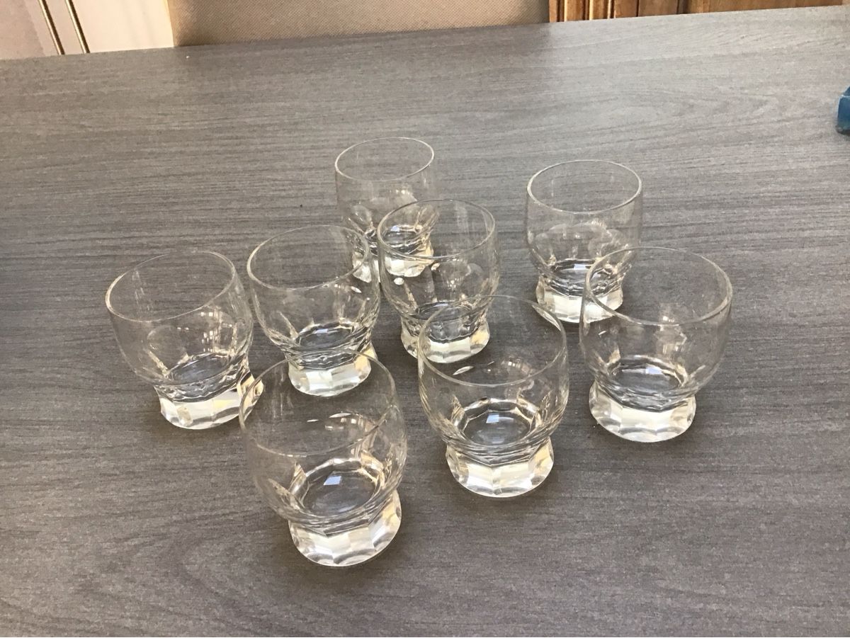Verres: Verres à liqueur cristal – D'occasion à Plan-les-Ouates par Cassero