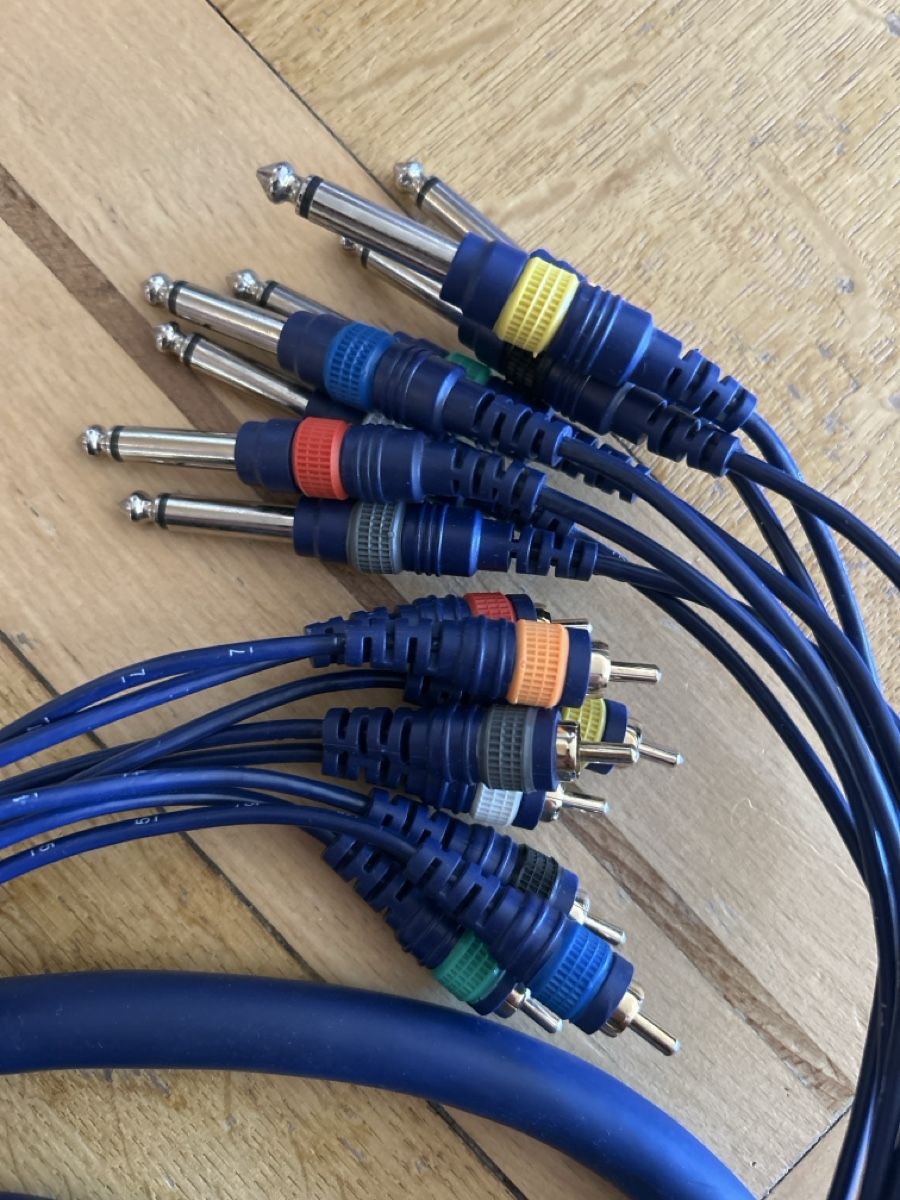 Cavi: Snake studio cable cinch-jack 8x – Usato da Pully venduto da afasel 1