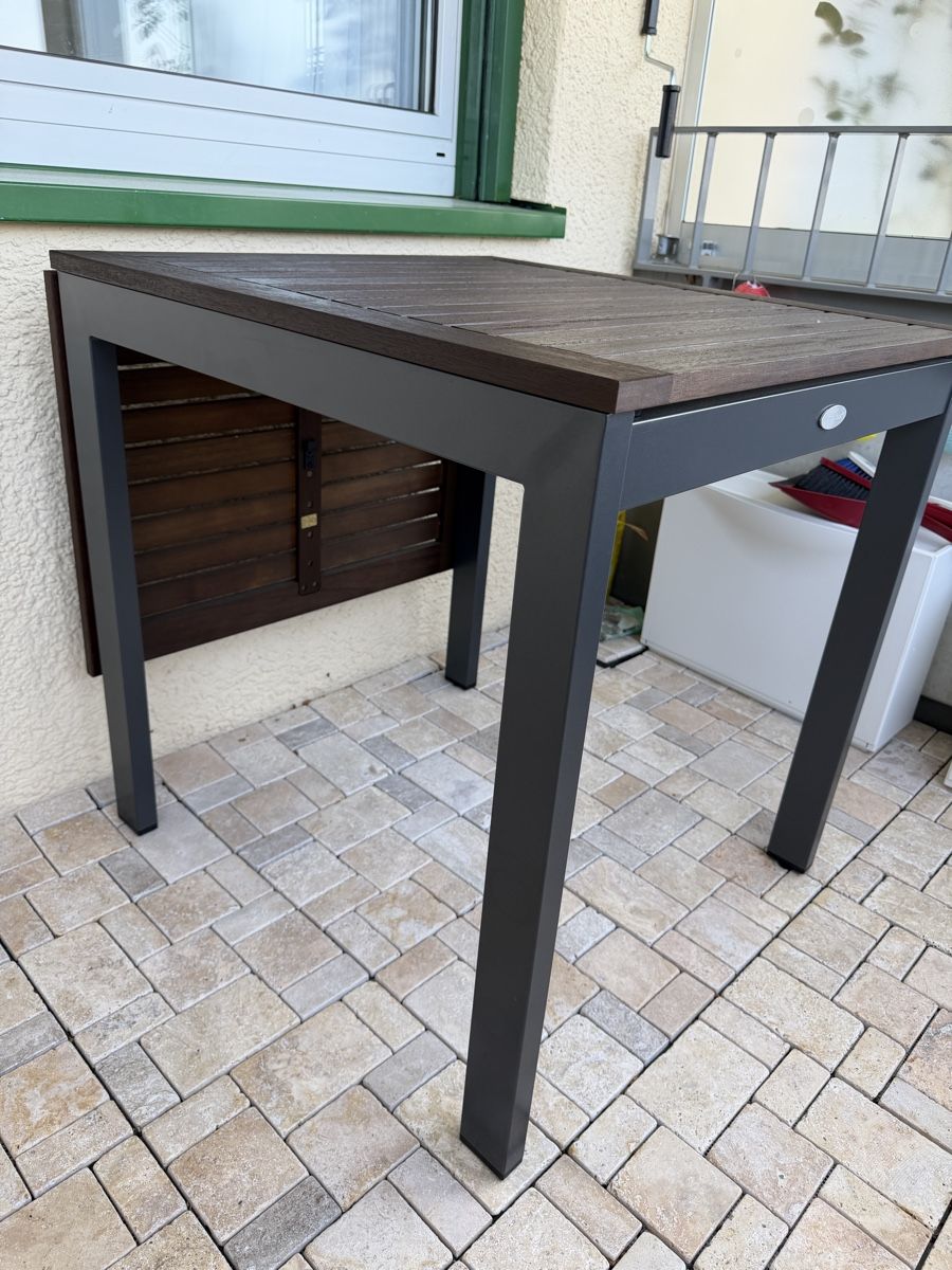 Tavoli: Gartentisch / Terrassentisch ausziehbar – Nuovo (secondo la descrizione) da Zürich venduto da Mosli
