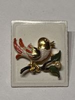 Modeschmuck Brosche Pin / Vogel
