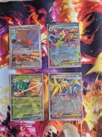 4 Cartes Pokémon rares en parfait état pour collectionneu...