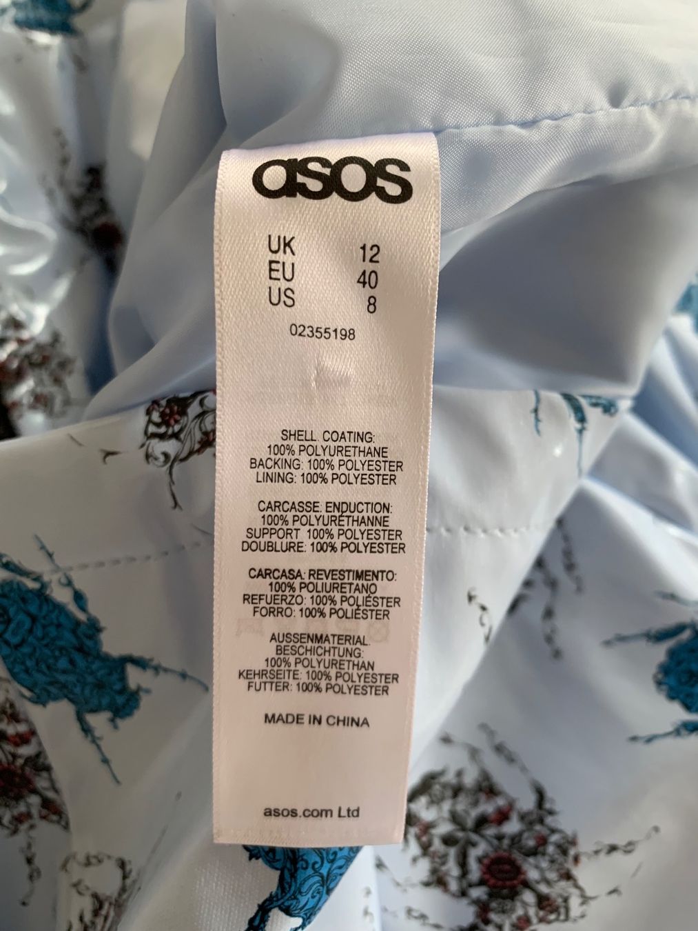 Asos Giacche: Regenjacke von ASOS – Usato da Zürich venduto da bergi777 5