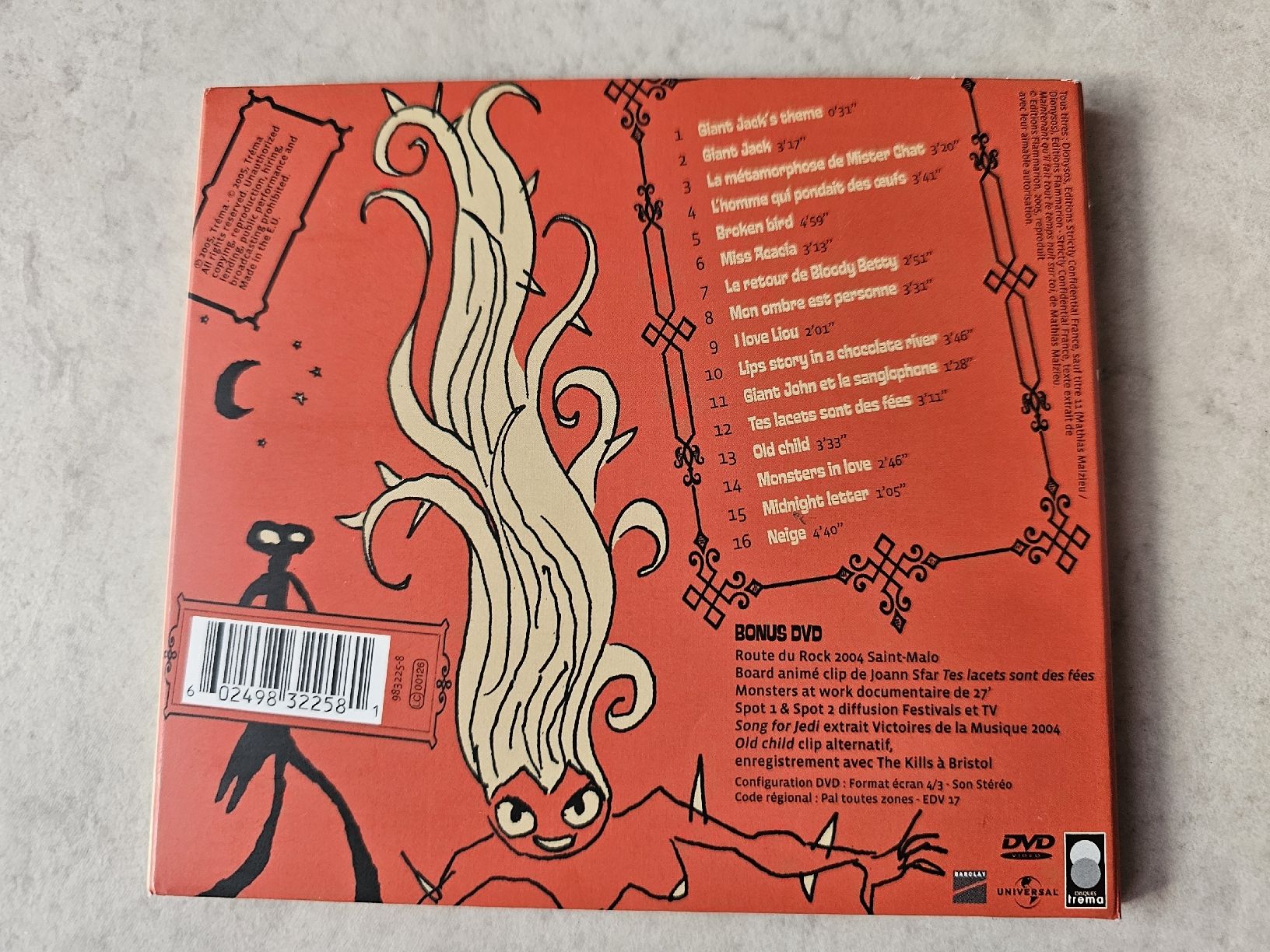 CDs: Dionysos  -  Monster's In Love  /  CD & DVD – D'occasion à Schneisingen par backstore24 1