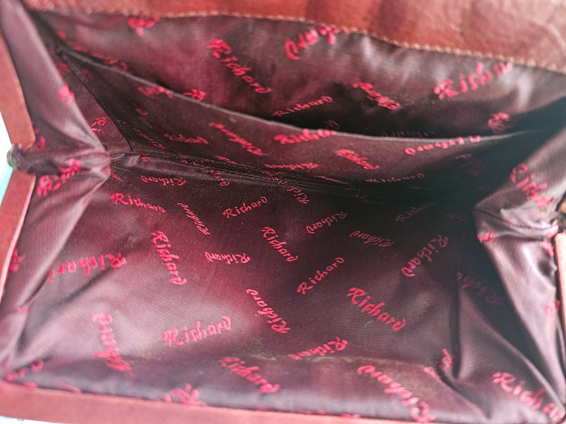 Sacs: Ledertasche braun Vintage Richard – D'occasion à Zürich par MaisonBelleCachet 4