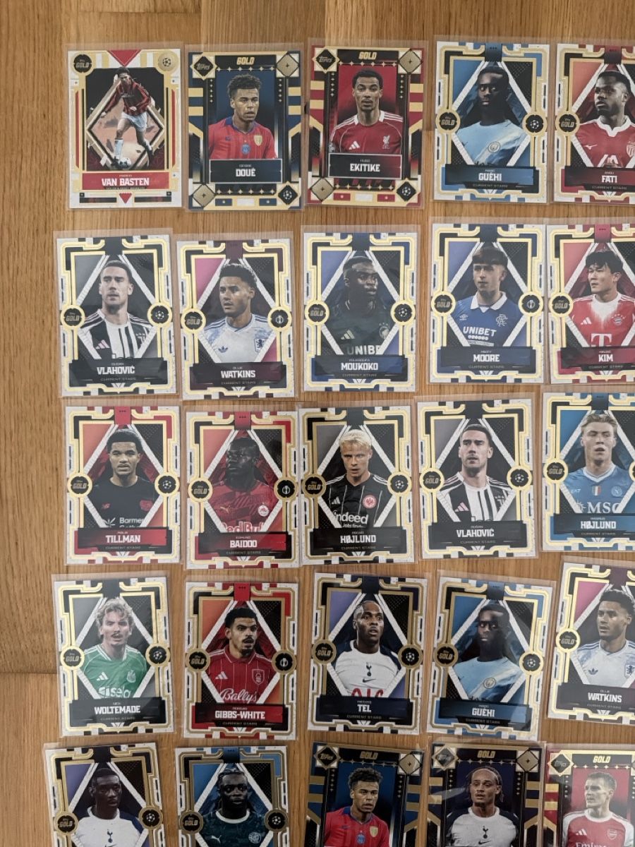 Topps Sammelbilder & Trading cards: Topps Gold cards x48  – Gebraucht aus Cernier von Kairjo 1
