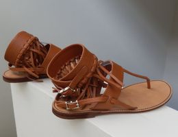 Orig. VALENTINO flat fringed C-Rockee Sandalen, Gr. 35,5-36