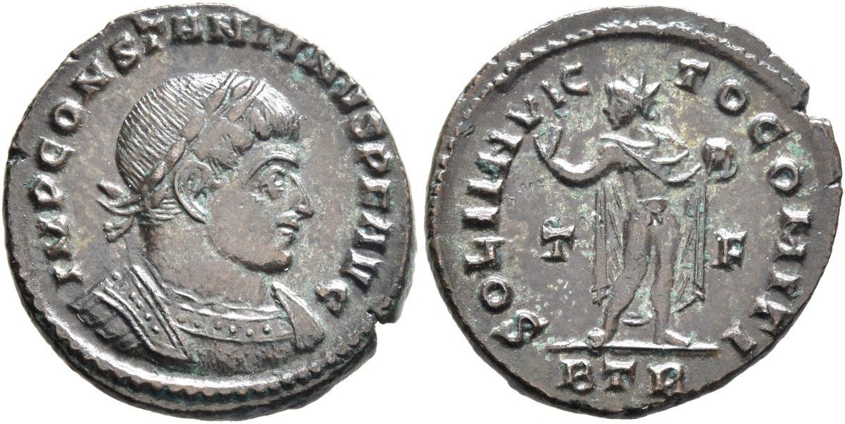 Tutti le monete: CONSTANTINE I follis – Usato da La Sarraz venduto da classicworldcoins