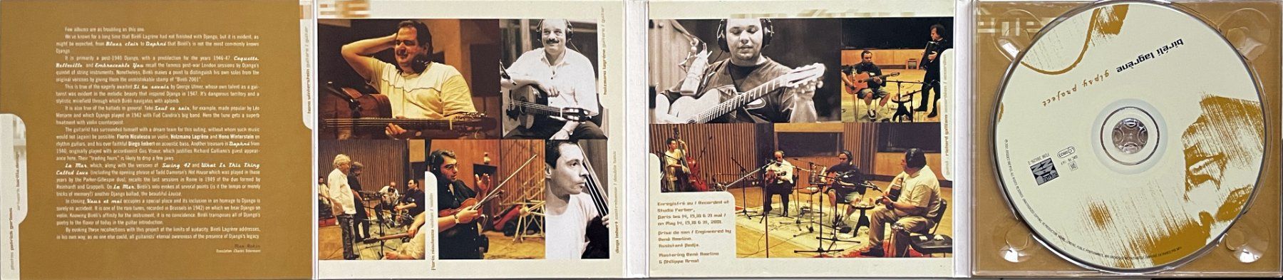 CDs: Bireli Lagrène & Gipsy Project - Same – D'occasion à Savagnier par Ne2065 2
