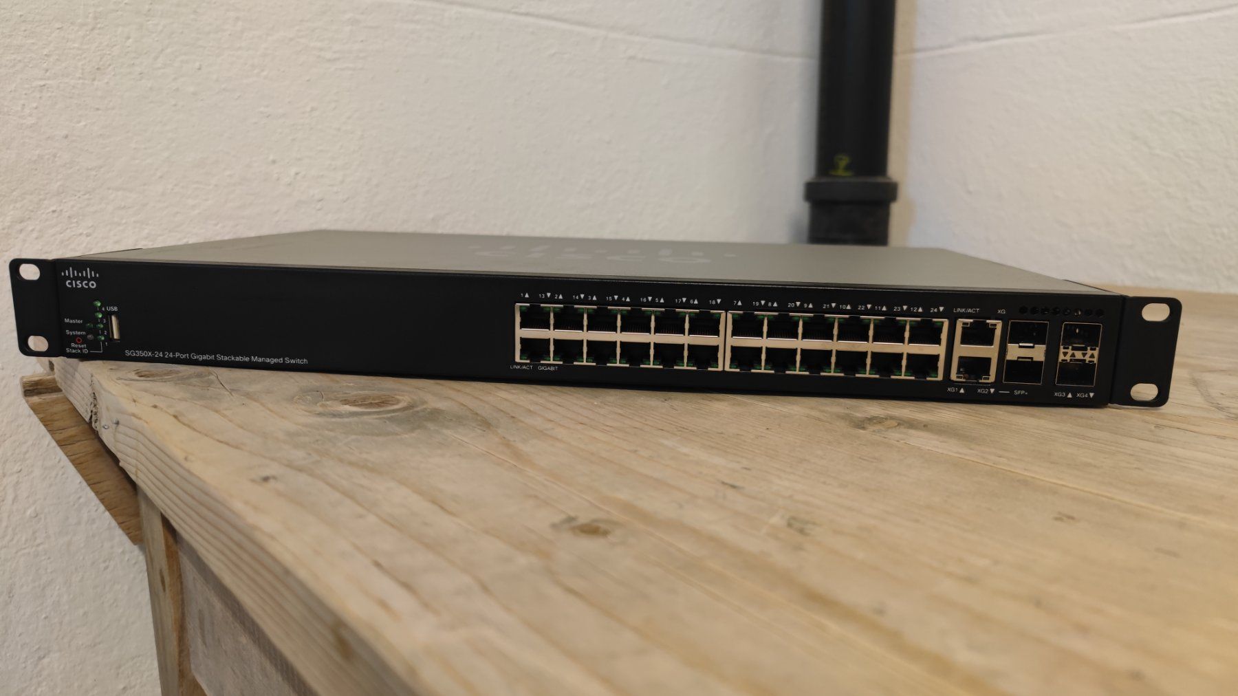 Cisco Hubs & Switches: Cisco SG350X-24 Gigabit Switch – Gebraucht aus Zürich von initfour