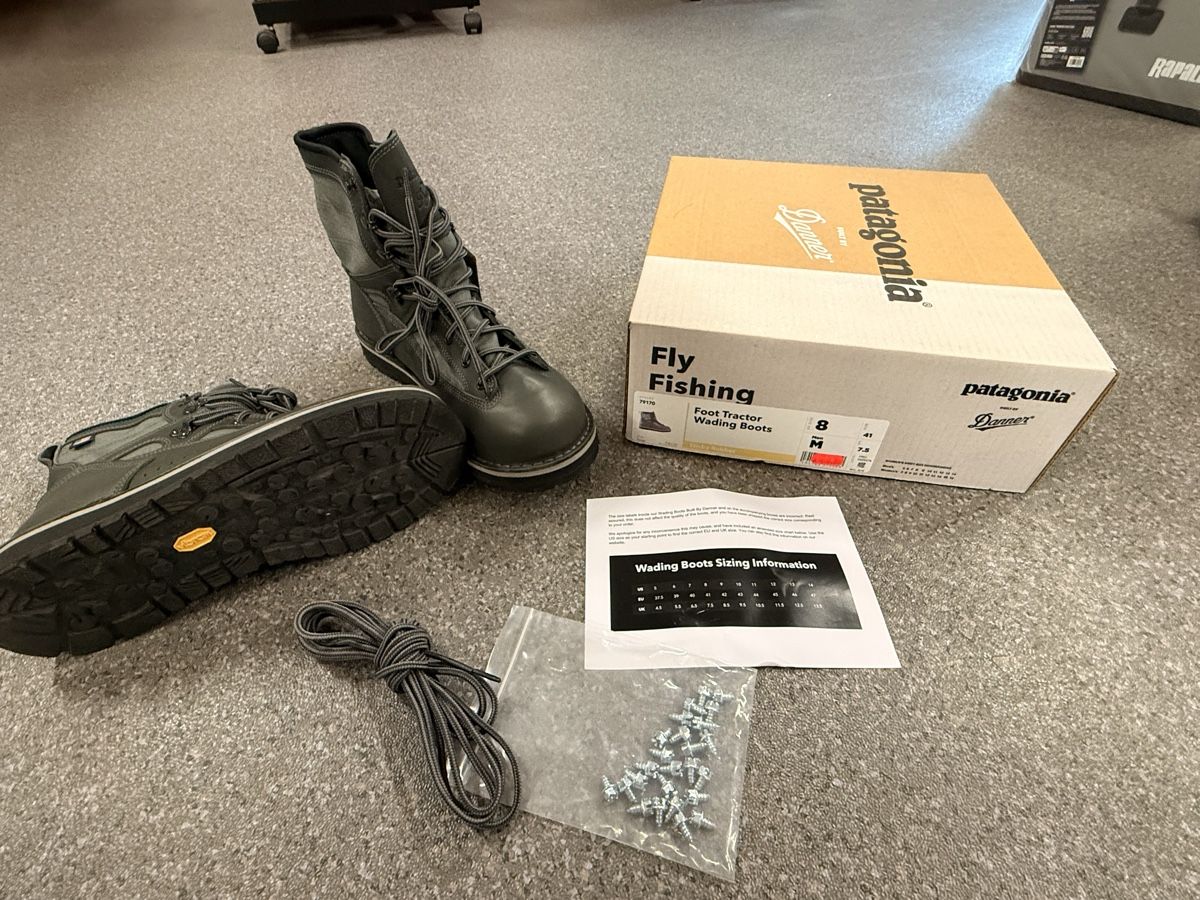 Patagonia Scarpe da uomo: Patagonia Foot Tractor Wading Boot Gr. 41 – Nuovo e nell'imballaggio originale da Bürglen UR venduto da Sticki1