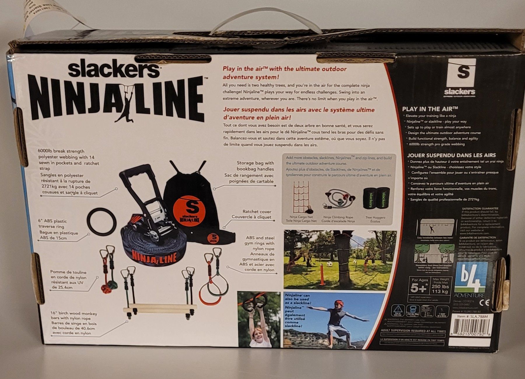 Slackline: Slackers Ninja Line Starterset  Ab 5 Jahren – Neu und originalverpackt aus Oberuzwil von  2