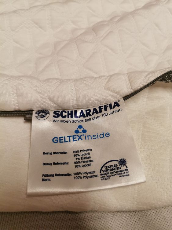 Schlaraffia Geltex Topper Ersatzbezug