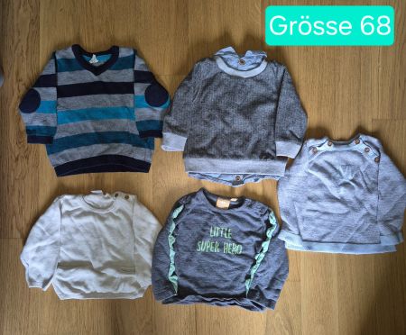 Kleider, Kleiderpaket Gr. 68, Set 16 Teile