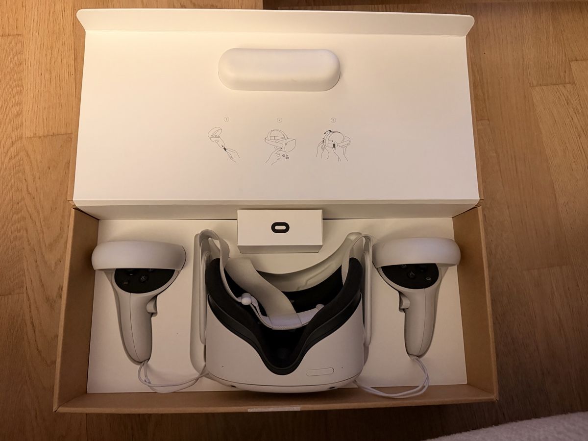 Meta Casco VR: Casque VR Oculus Quest 2 complet 256 GB – Usato da Aubonne venduto da dm2_8mm7 1