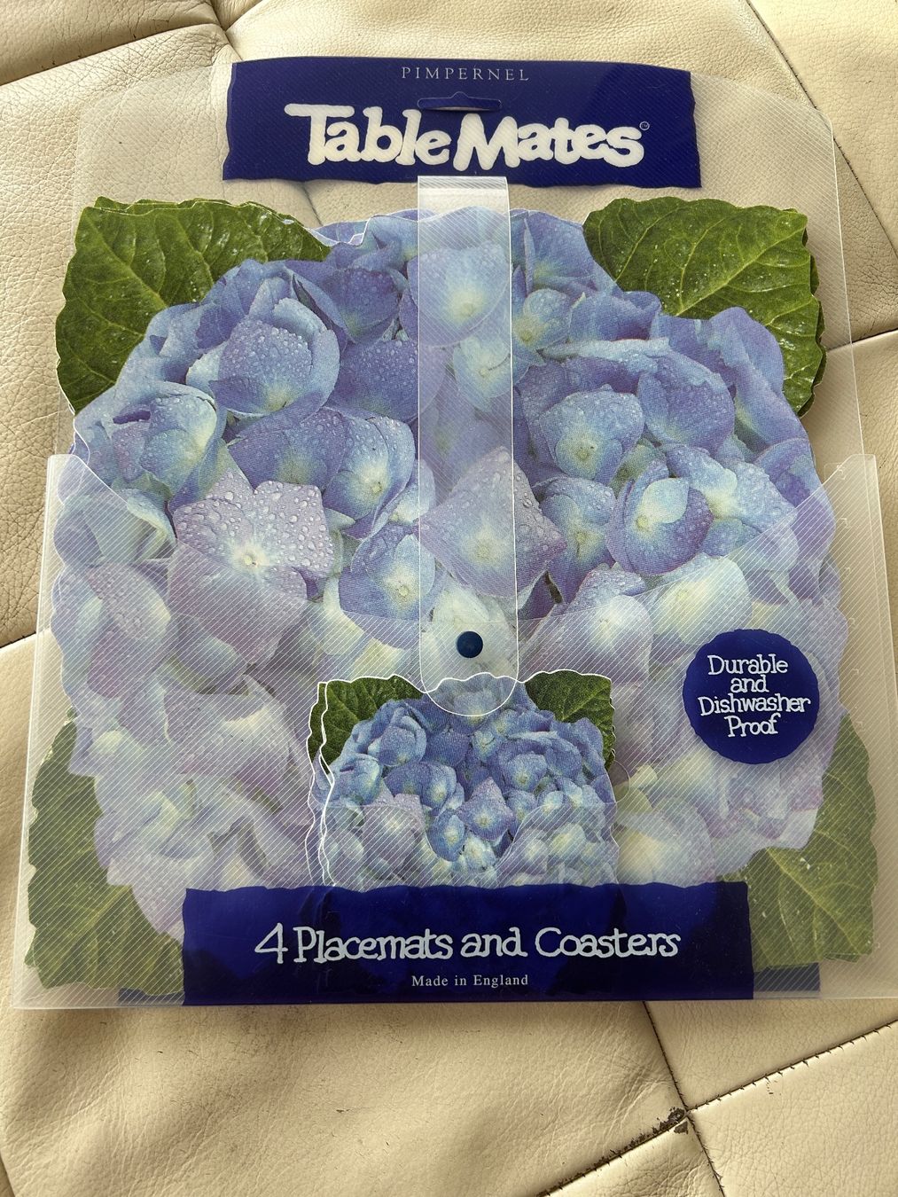 Tischset: Tischsets Pimpernel mit Untersetzer  NEU – Neu und originalverpackt aus Regensdorf von Spyke55